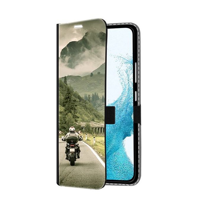 Samsung Galaxy S22 - Personalised Wallet Case (Front Printed)