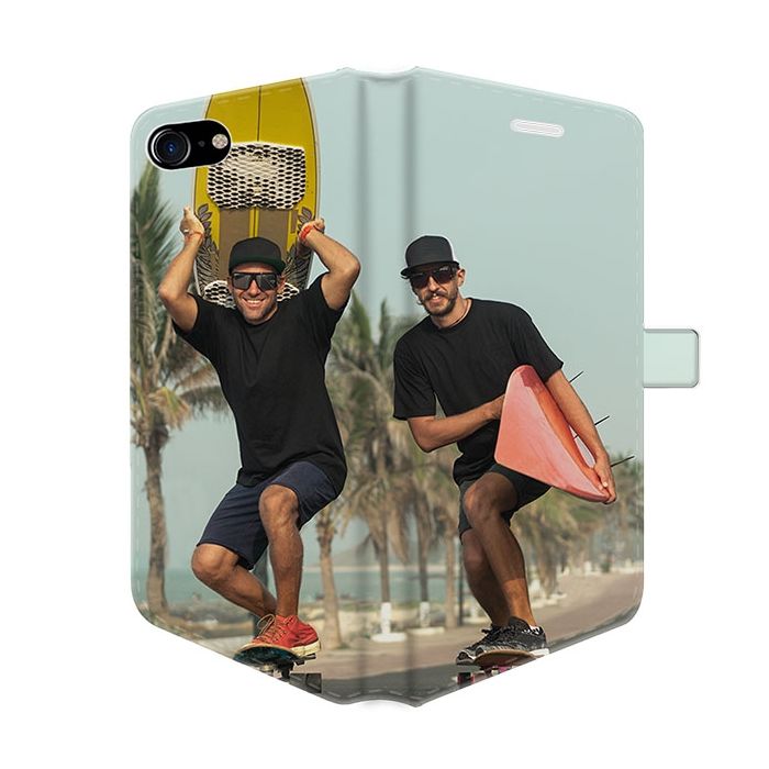 iPhone SE - Personalised Wallet Case (Full Printed)