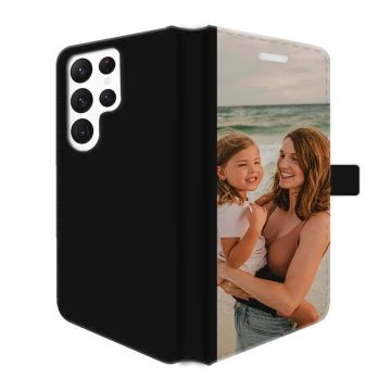 Samsung Galaxy S24 Ultra - Husă Portofel (Print Frontal) Personalizată