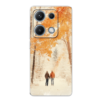 Xiaomi Redmi Note 14S - Husă Silicon Personalizată- Transparent