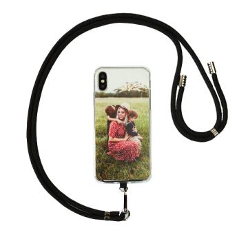 Șnur pentru telefon - Negru