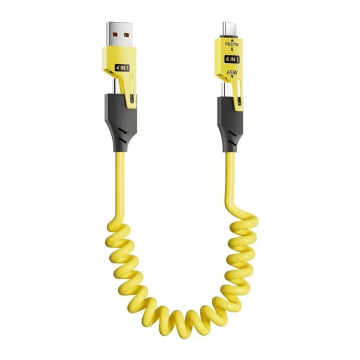 Cablul de încărcare 4-în-1 FlexCable - Galben
