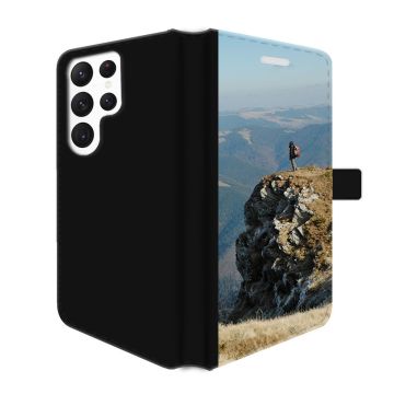 Samsung Galaxy S23 Ultra - Personalised Wallet Case (Front Printed)