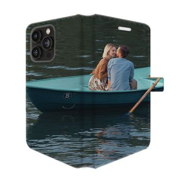 iPhone 15 Pro Max - Husă Portofel (Print Complet) Personalizată