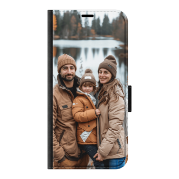 iPhone 16 Pro Max - Husă Portofel (Print Frontal) Personalizată