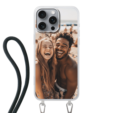 iPhone 16 Pro Max - Husă cu Șnur (Crossbody) Personalizată
