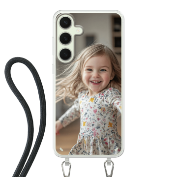 Samsung Galaxy S25 Plus - Husă cu Șnur (Crossbody) Personalizată