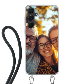 Samsung Galaxy A55 - Husă cu Șnur (Crossbody) Personalizată