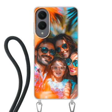 Samsung Galaxy S25 Edge - Husă cu Șnur (Crossbody) Personalizată