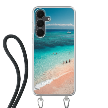 Samsung Galaxy S25 FE - Husă cu Șnur (Crossbody) Personalizată