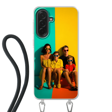 Samsung Galaxy A37 - Husă cu Șnur (Crossbody) Personalizată