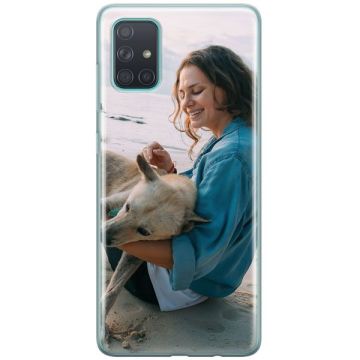 Samsung Galaxy A71 5G - Husă Silicon Personalizată
