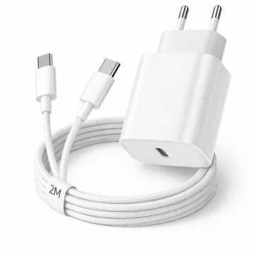 Incarcator - Incarcator Rapid USB-C 20W - Alb