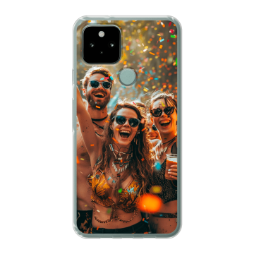 Google Pixel 5 - Husă Silicon Personalizată