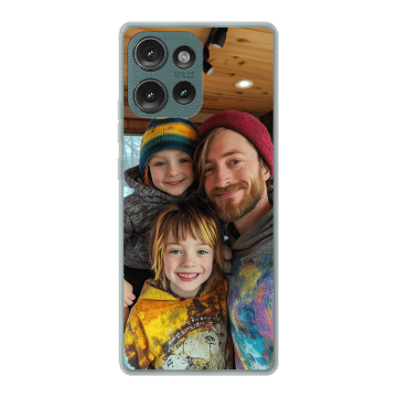 Motorola Moto Edge 50 - Husă Silicon Personalizată