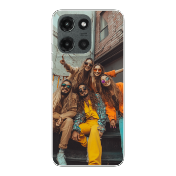 Motorola Moto G (2025) - Husă Silicon Personalizată