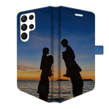 Samsung Galaxy S24 Ultra - Husă Portofel (Print Complet) Personalizată