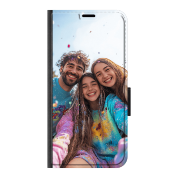 iPhone 17 Pro - Husă Portofel (Print Frontal) Personalizată