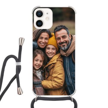 iPhone 12 Mini - Husă cu Șnur (Crossbody) Personalizată