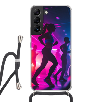 Samsung Galaxy S22 - Husă cu Șnur (Crossbody) Personalizată