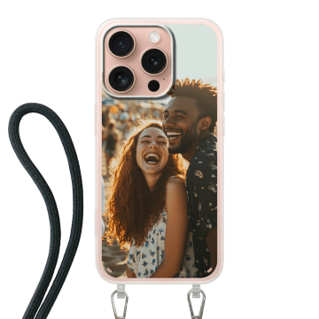 iPhone 16 Pro - Husă cu Șnur (Crossbody) Personalizată
