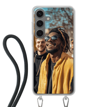 Samsung Galaxy S25 - Husă cu Șnur (Crossbody) Personalizată