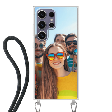 Samsung Galaxy S25 Ultra - Husă cu Șnur (Crossbody) Personalizată