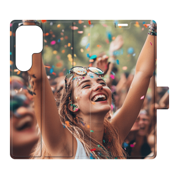 Samsung Galaxy S25 Ultra - Husă Portofel (Print Complet) Personalizată